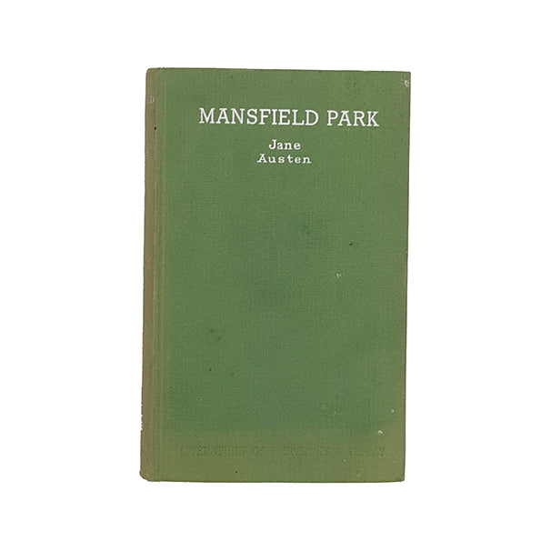 Jane Austen's Mansfield Park - Dent, 1953