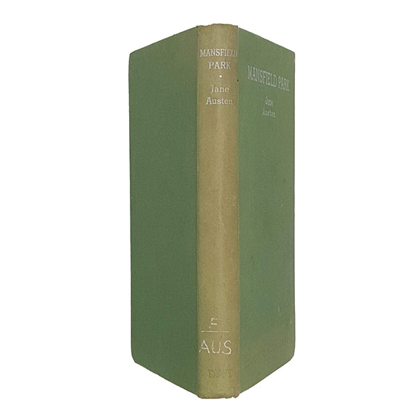 Jane Austen's Mansfield Park - Dent, 1953