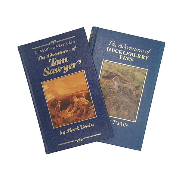 Mark Twain's The Adventures of Tom Sawyer &amp; Huckleberry Finn (2 Books)