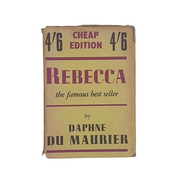 Daphne Du Maurier's Rebecca - Gollancz, 1947