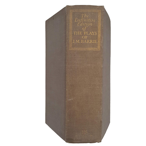 The Plays of J. M. Barrie - Hodder, 1942