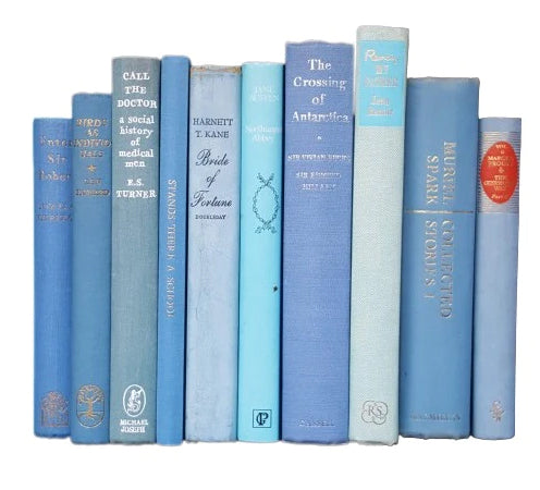 Books by the Metre: Vintage Pale Blue