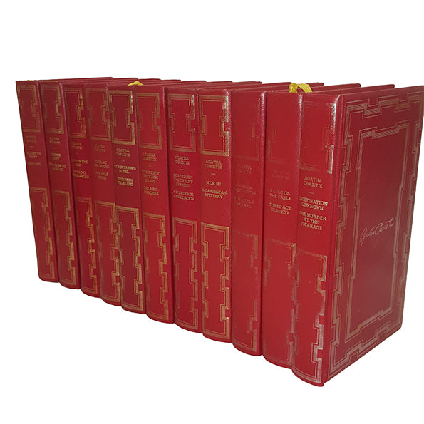 Agatha Christie Collected Works c.1970 (11 Red Books)