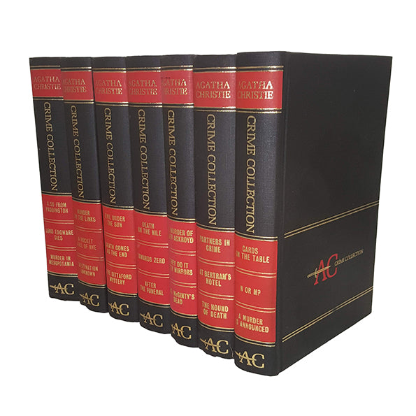 Agatha Christie Crime Collection - 7 Books - Hamlyn, 1971