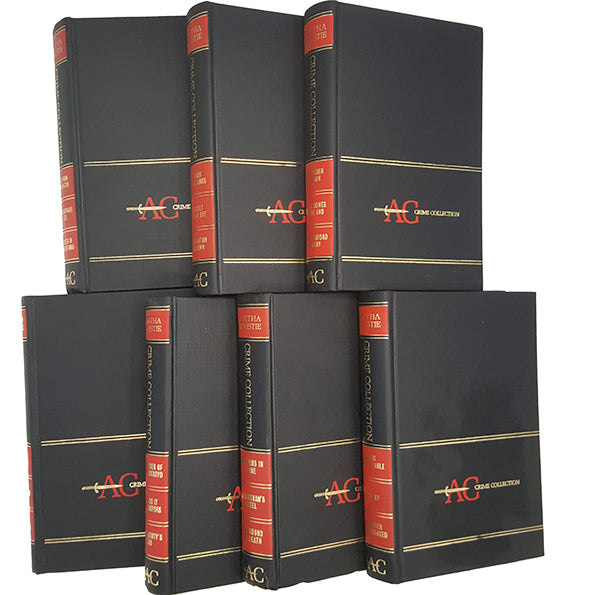 Agatha Christie Crime Collection - 7 Books - Hamlyn, 1971