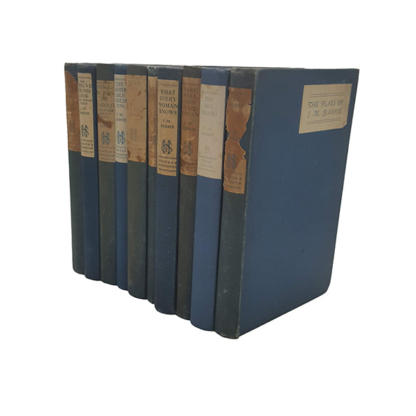 J. M. Barrie Collected Works - 10 Books, c.1928 (Includes Peter Pan)