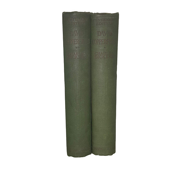 Charles Dickens' David Copperfield in 2 Volumes - Chapman and Hall, 1911 (2 Books)