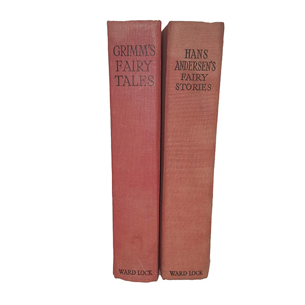 Andersen's &amp; Grimm's Fairy Tales - Ward Lock (2 Books)