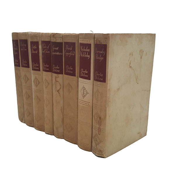 Charles Dickens Collected Works - Nelson (9 Cream Books)