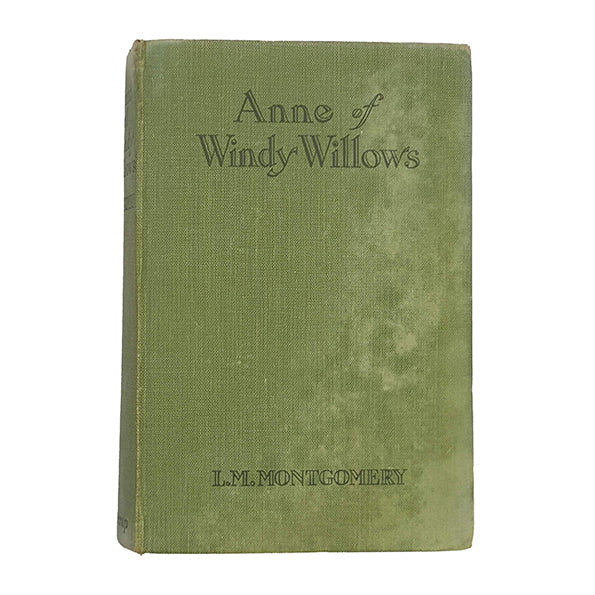 L. M. Montgomery’s Anne of Windy Willows - Harrap, 1940