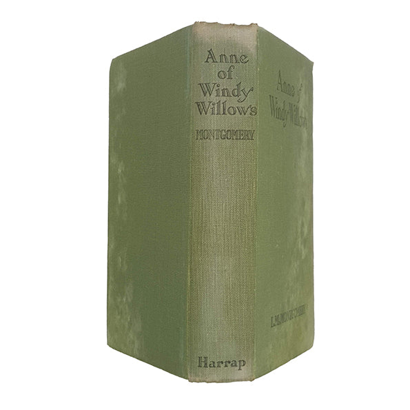 L. M. Montgomery’s Anne of Windy Willows - Harrap, 1940