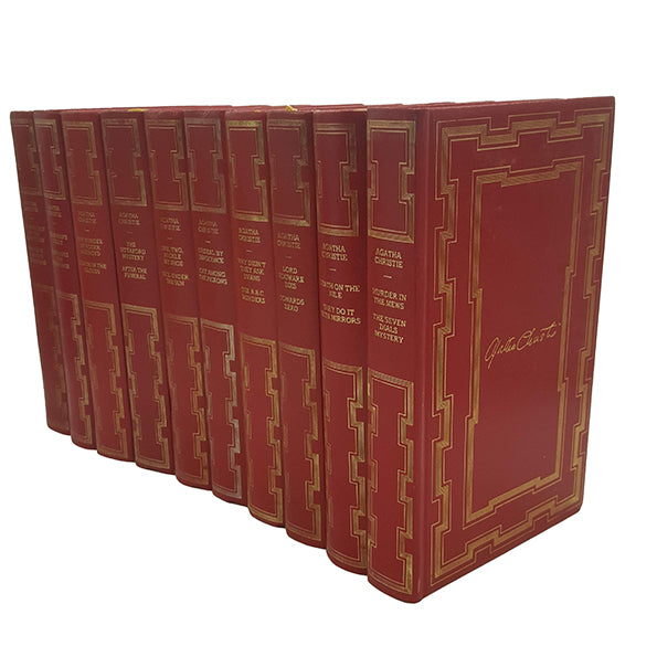 Agatha Christie Collected Works c.1970 (19 Red Books)