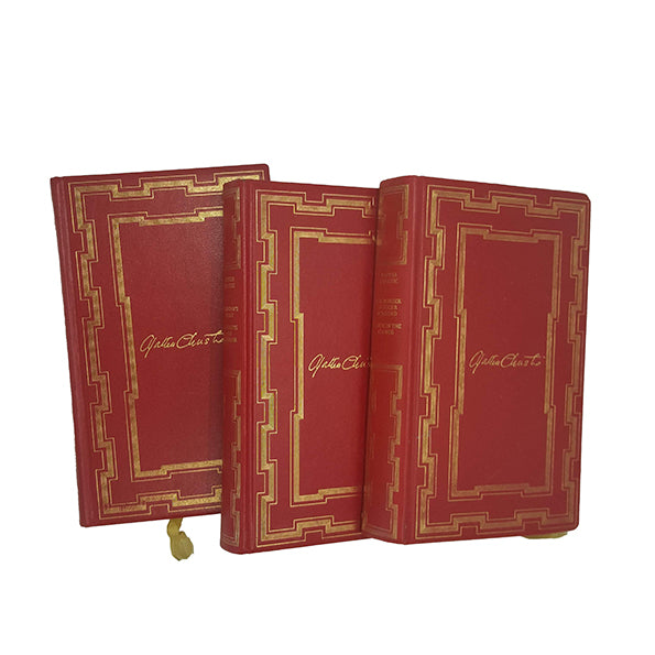 Agatha Christie Collected Works c.1970 (19 Red Books)