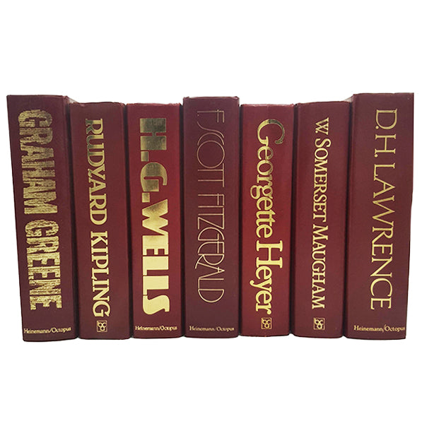 Fitzgerald, Heyer, Maugham, Greene, Lawrence, Wells, Kipling Collected Works (7 Books)