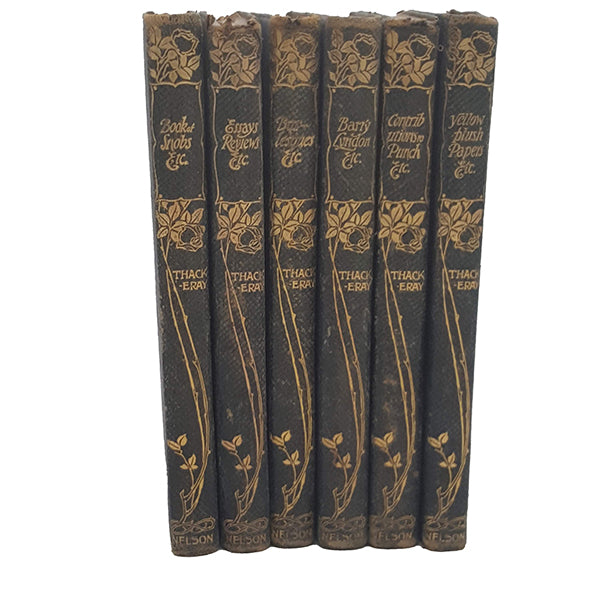 W. M. Thackeray Collected Works, 1901 (6 Books)
