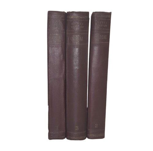 Ordeal - A Trilogy by Alexei Tolstoy - Moscow, 1953