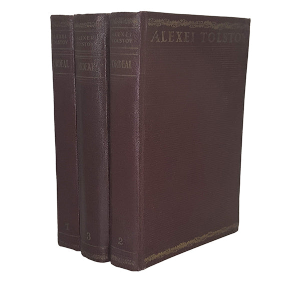 Ordeal - A Trilogy by Alexei Tolstoy - Moscow, 1953