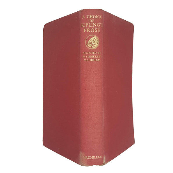 A Choice of Kipling's Prose selected by W. Somerset Maugham - Macmillan, 1952