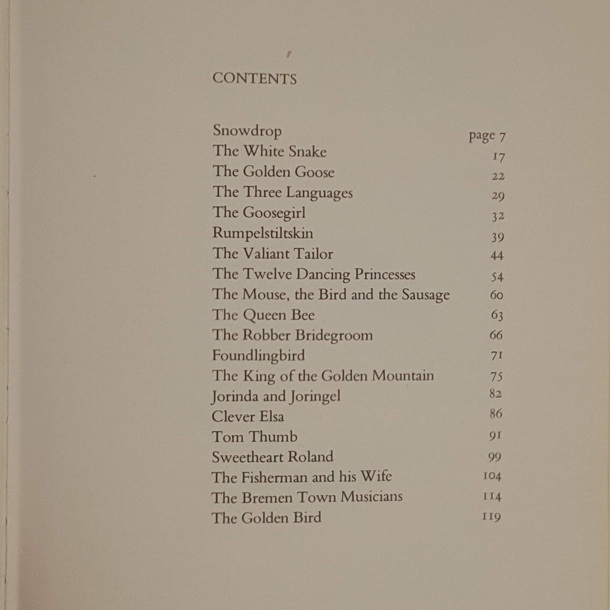 Grimm's Fairy Tales - William Heinemann, 1974