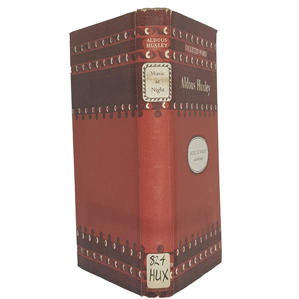 Music at Night by Aldous Huxley - Chatto &amp; Windus, 1960