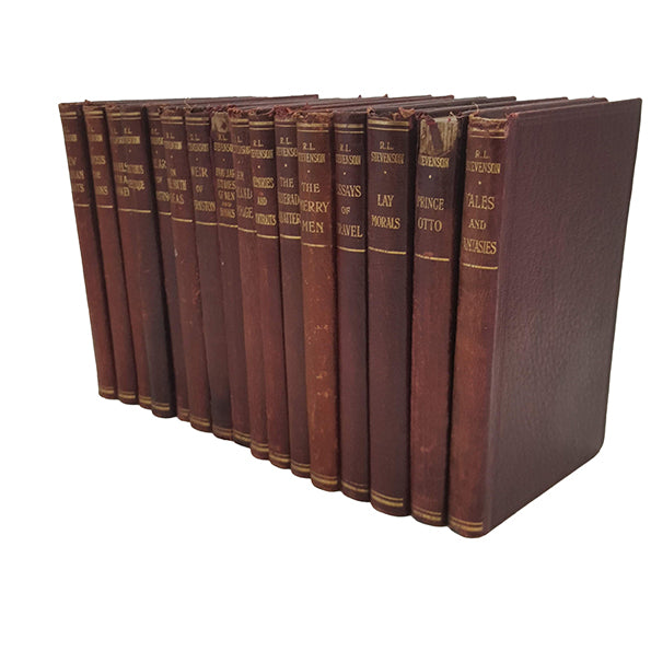 R. L. Stevenson's Collected Works - Chatto and Windus, 1920 (16 Books)
