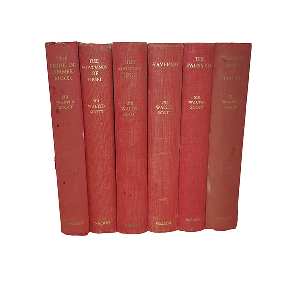 The Works of Sir Walter Scott - Nelson (6 Books)