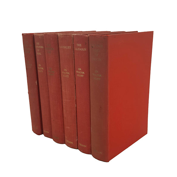 The Works of Sir Walter Scott - Nelson (6 Books)