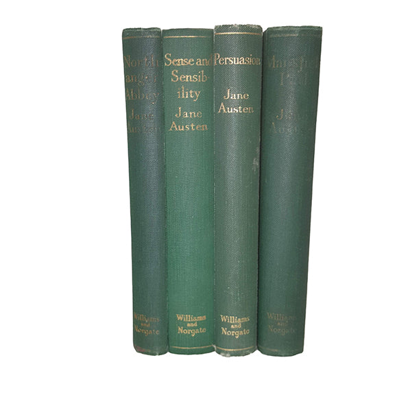 Jane Austen Collected Works - Norgate, 1946-9 (4 Books)