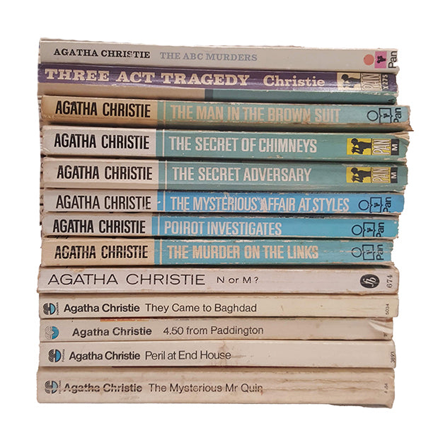 Agatha Christie Vintage Paperback Collection, c.1970 (77 Books)