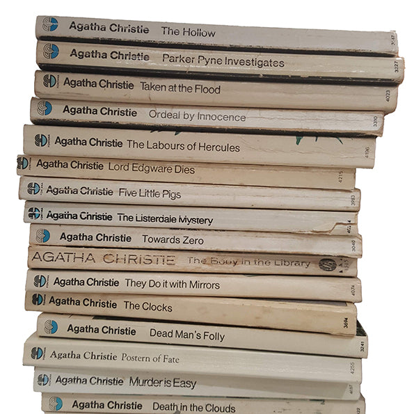 Agatha Christie Vintage Paperback Collection, c.1970 (77 Books)