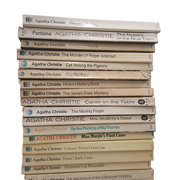 Agatha Christie Vintage Paperback Collection, c.1970 (77 Books)