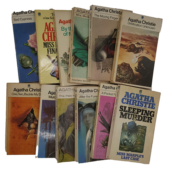 Agatha Christie Vintage Paperback Collection, c.1970 (77 Books)
