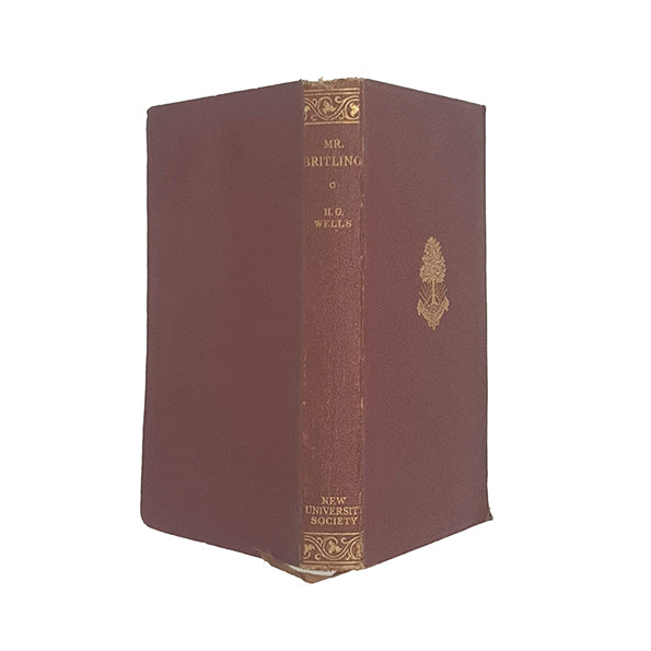 Mr. Britling by H. G. Wells - The New University Society