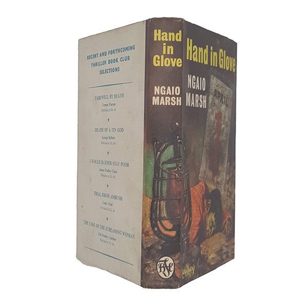 Hand in Glove by Ngaio Marsh - Thriller Book Club, 1962