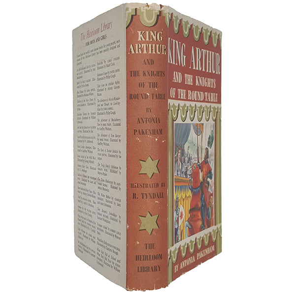 King Arthur and the Knights of the Round Table by Antonia Packenham - Heirloom Library 1955