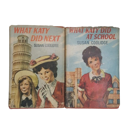 What Katy Did At School &amp; What Katy Did Next by Susan Collidge - Lutterworth (2 Books)