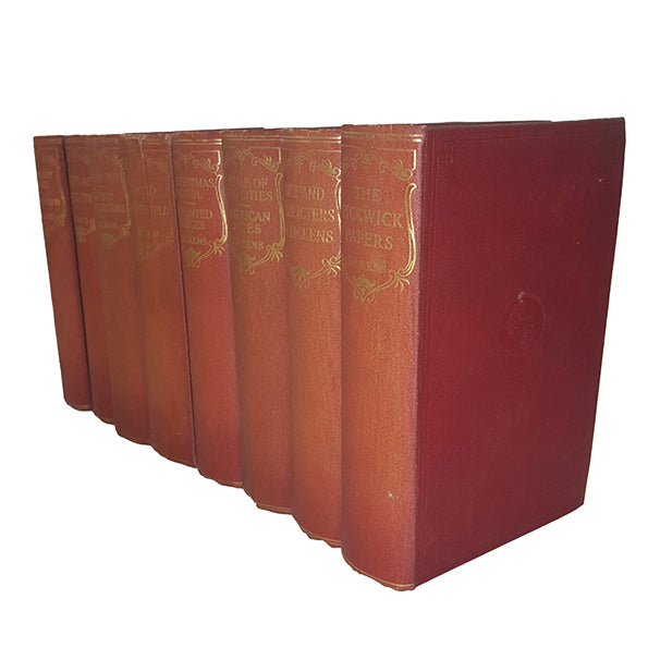Charles Dickens' Collected Works - Odhams (16 Red Books)