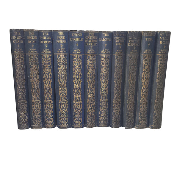A. E. W. Mason Collected Works - Hodder, 1925 (11 Books)