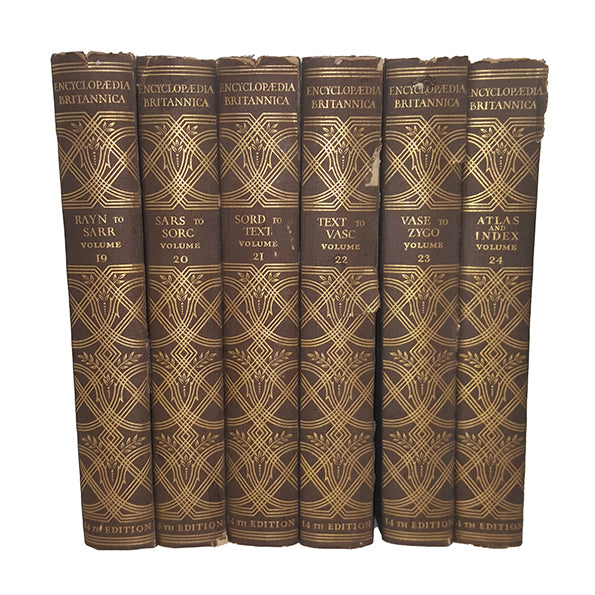 Encyclopaedia Britannica Volumes 1-24