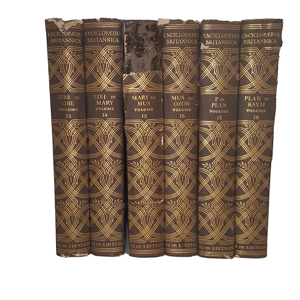 Encyclopaedia Britannica Volumes 1-24