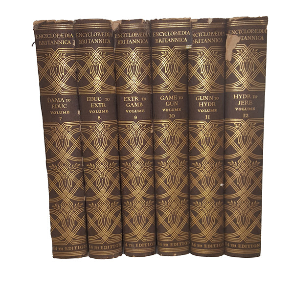 Encyclopaedia Britannica Volumes 1-24