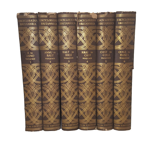 Encyclopaedia Britannica Volumes 1-24