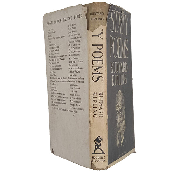 Sixty Poems by Rudyard Kipling - Hodder &amp; Stoughton, 1947