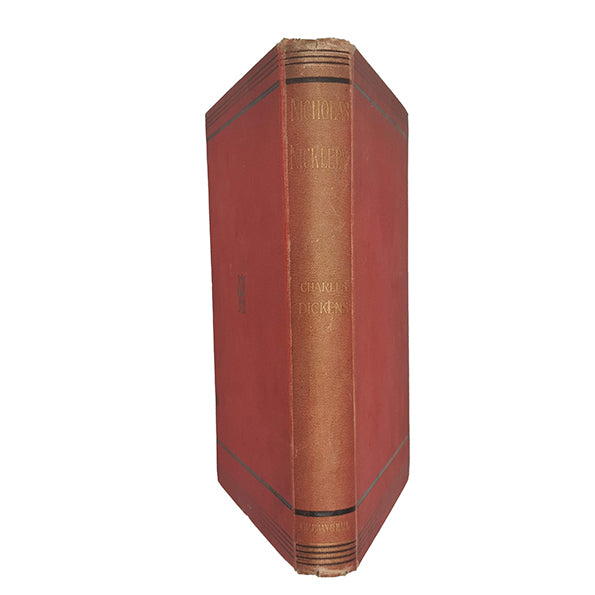 Charles Dickens' Nicholas Nickleby - Chapman &amp; Hall, 1890