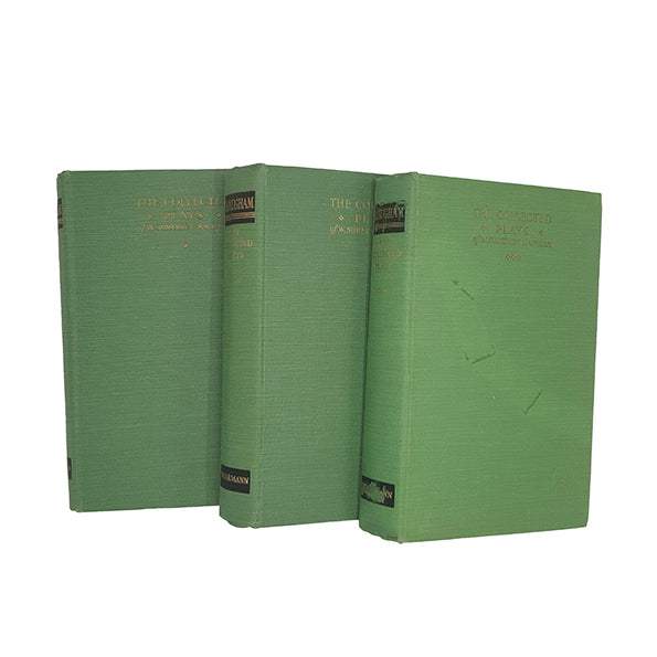 W. Somerset Maugham's The Collected Plays Volumes I-III (3 Books)