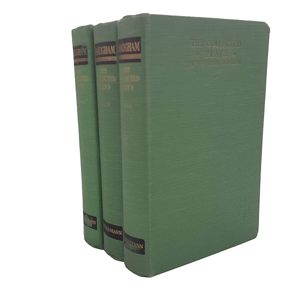 W. Somerset Maugham's The Collected Plays Volumes I-III (3 Books)