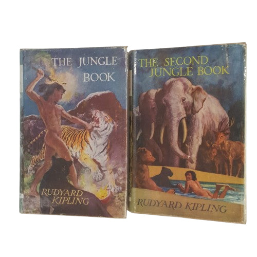 Rudyard Kipling's The Jungle Book and Second Jungle Book - Macmillan, 1962-5 (2 Books)