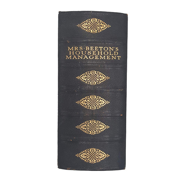 Mrs. Beeton's Book of Household Management - Ward Lock, 1923 (Black, leather)
