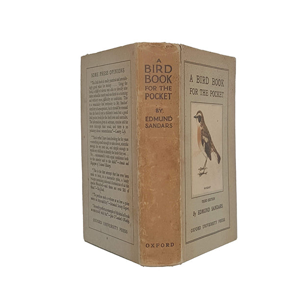 A Bird Book for the Pocket by Edmund Sandars - Oxford 1933
