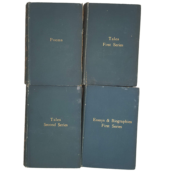 Edgar Allan Poe Collected Works, c.1880 (4 Books)